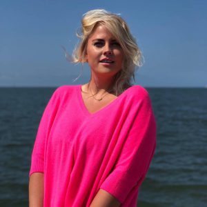 Think pink in cashmere